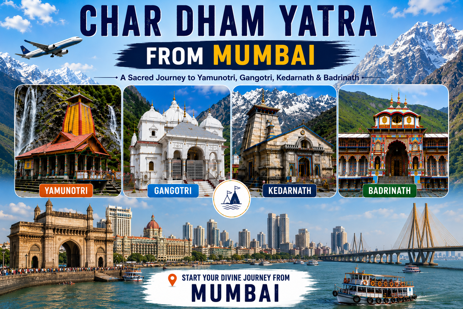Char Dham Yatra Package from Mumbai