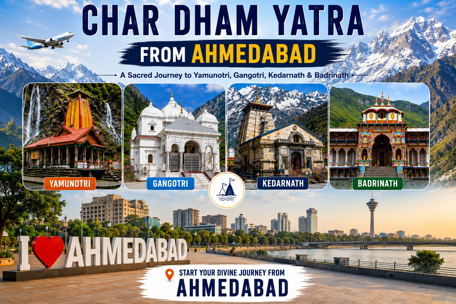 Char Dham Yatra Package Ex Ahmedabad