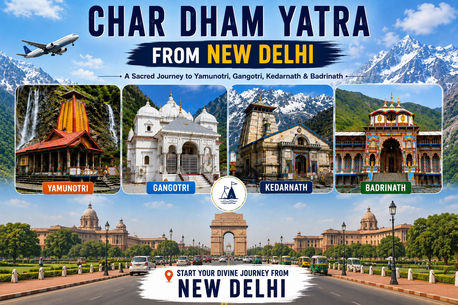Char Dham Yatra Package Ex Haridwar